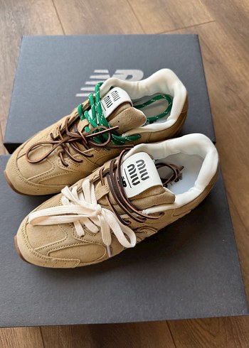 diğer Beden Açık kahve New Balance Mıu MıuBlok Topuklu Kadın Spor Ayakkabı