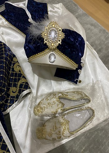 Erkek çocuk sünnet kıyafeti şehzade - Görsel 3