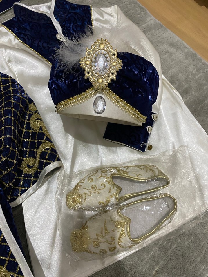 Erkek çocuk sünnet kıyafeti şehzade - Görsel 3