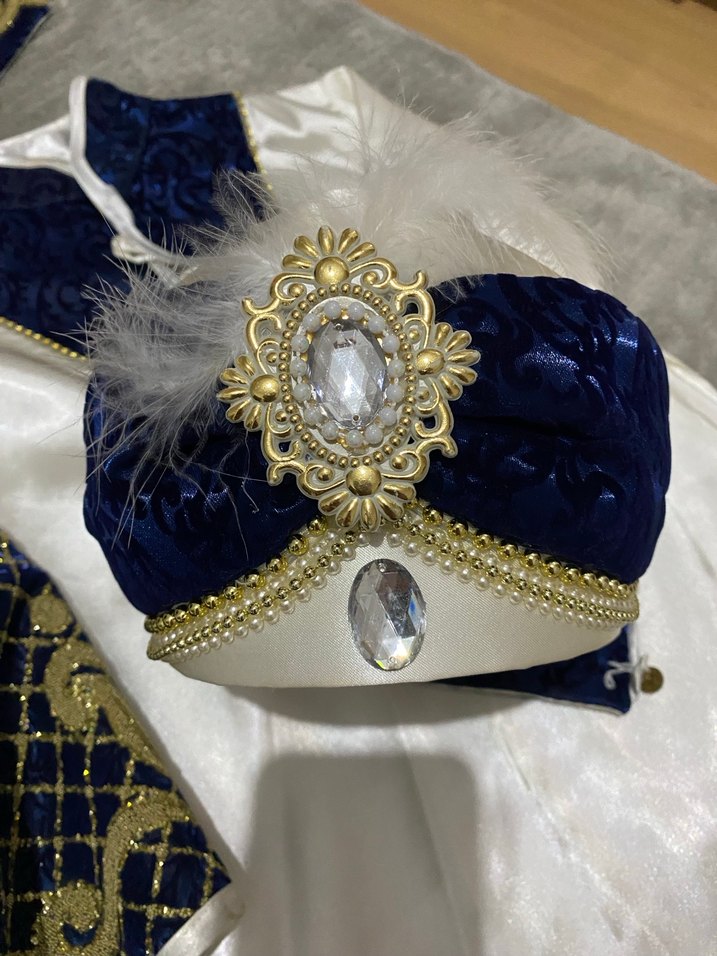 Erkek çocuk sünnet kıyafeti şehzade - Görsel 2