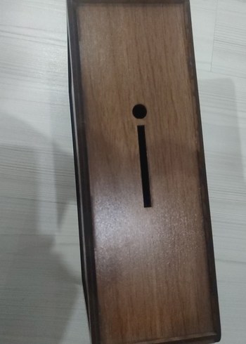 Ahşap kumbara - Görsel 3