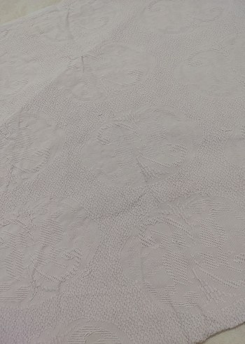 Bej Gri Düz Yatak Örtüsü