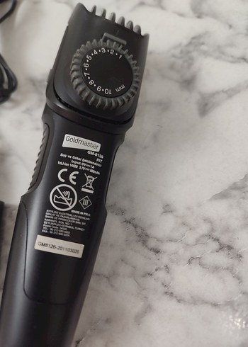 Goldmaster Siyah-Gri Şarjlı Traş Makinesi - Görsel 2