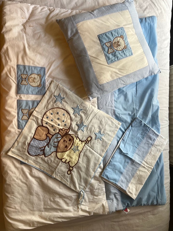 Bebek karyola full set Çilek marka - Görsel 2