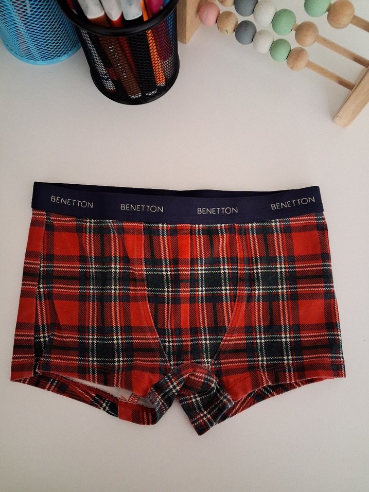Benetton Erkek Çocuk Atletler ve Bordo Boxer - Görsel 2