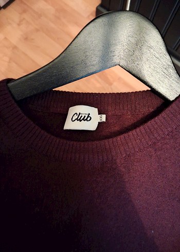 Beymen Club Bordo Erkek Yün Kazak, Yuvarlak Yaka, İnce Kesim - Görsel 3