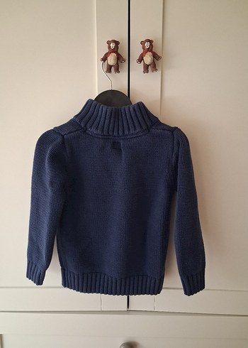 Gap Erkek Çocuk Yüksek Yakalı Örgü Kazak - Görsel 3