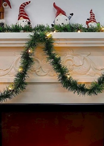 Parlak Yeşil Yılbaşı Çelengi