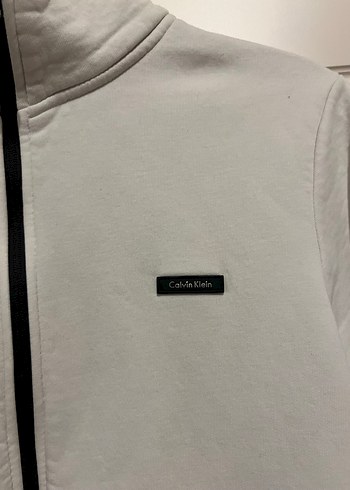 Beyaz Calvin Klein hırka - Görsel 6