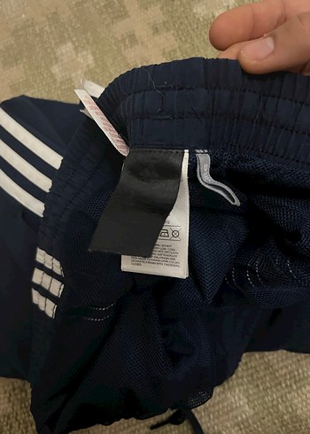 Erkek Kadın Adidas Lacivert Bol Kesim Eşofman Altı - Görsel 4