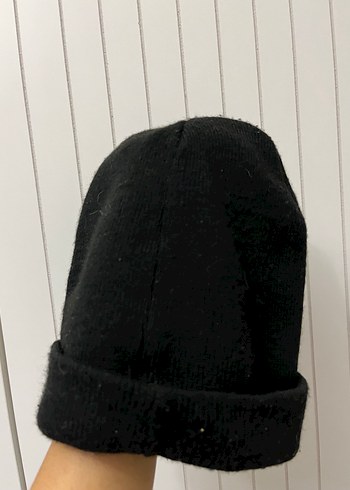 Siyah Kadın Gözlü bere - Görsel 2