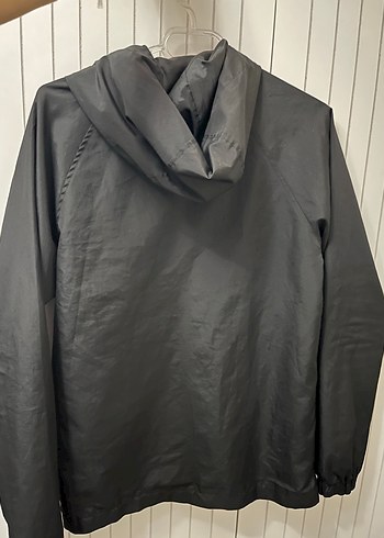 Nike Siyah Fermuarlı Erkek Yağmurluk - Görsel 2