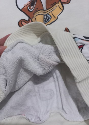 Baskılı Pamuklu Erkek Çocuk Sweatshirt - Görsel 3