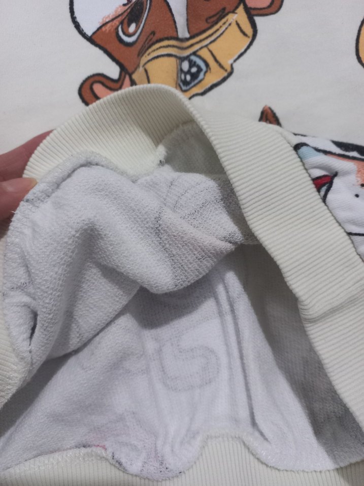 Baskılı Pamuklu Erkek Çocuk Sweatshirt - Görsel 3