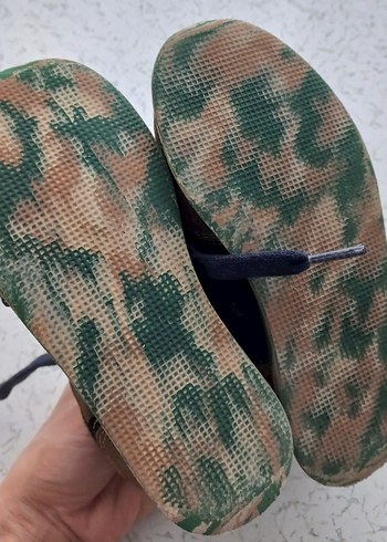 Erkek Çocuk Kamuflaj Desenli Spor Ayakkabı - Görsel 4