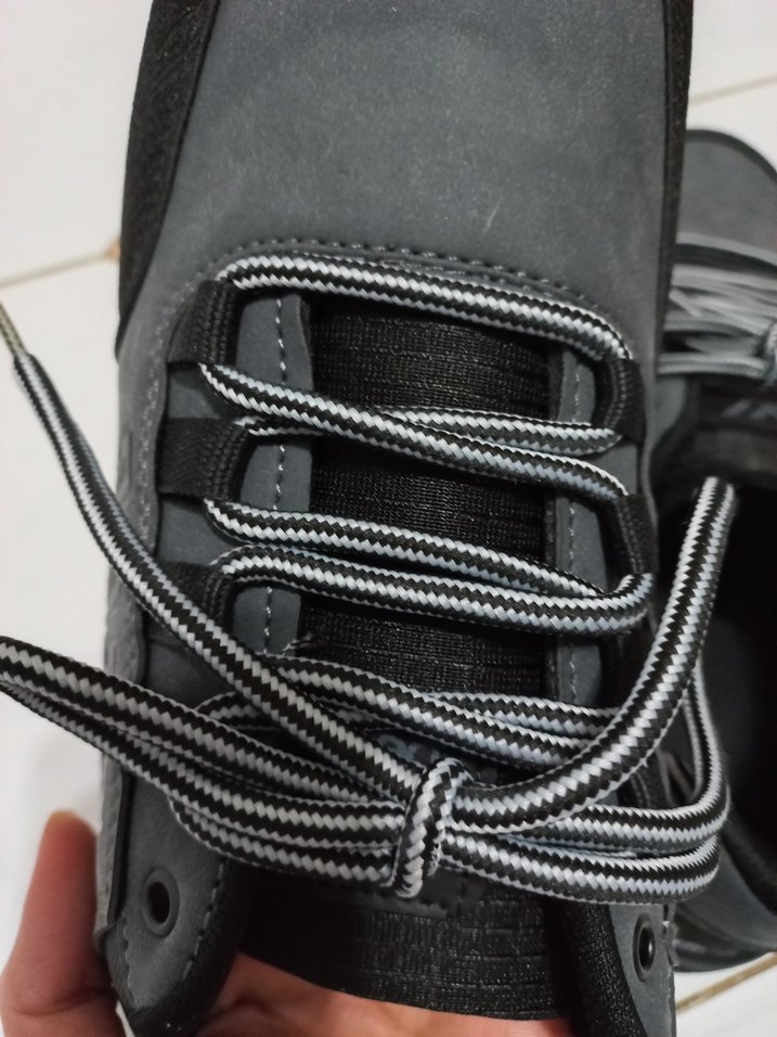 Gri Siyah Bağcıklı Erkek Outdoor Ayakkabı - Görsel 3