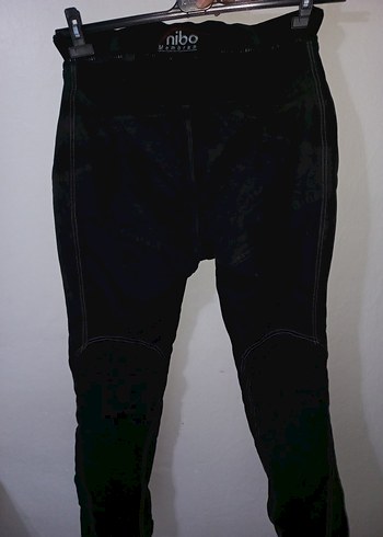 Siyah Süet Biker Pantolon - Görsel 4