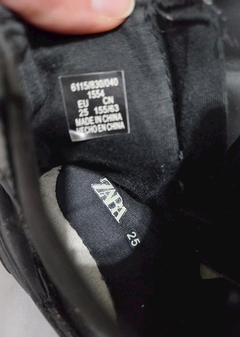 Kız Çocuk Siyah Lastik Bot - Görsel 2