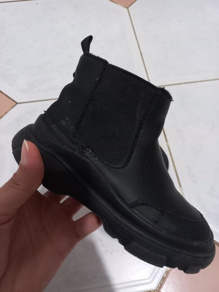 Kız Çocuk Siyah Lastik Bot - Görsel 3