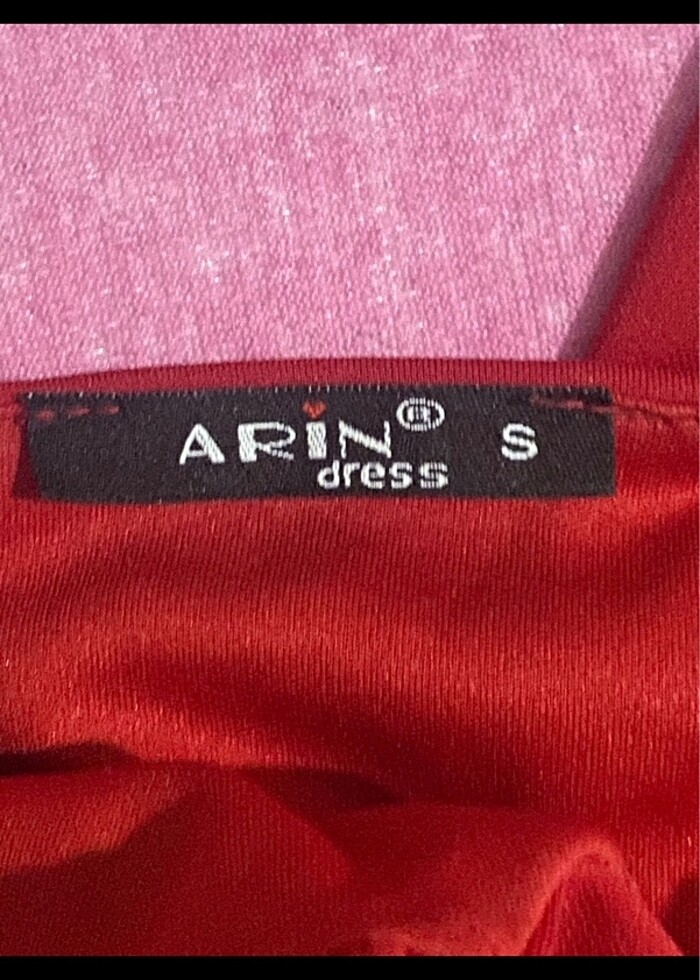 Kırmızı Mezuniyet Elbisesi - Görsel 4