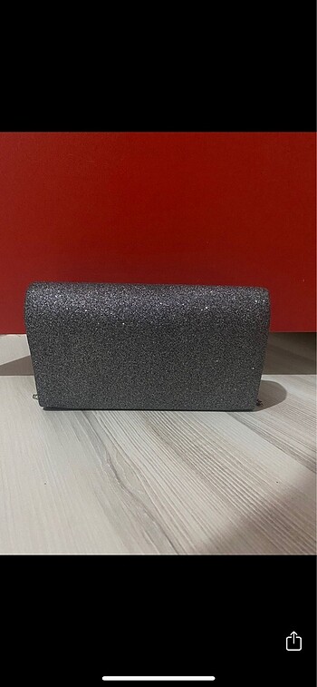 Gri Simli Çanta - Görsel 2