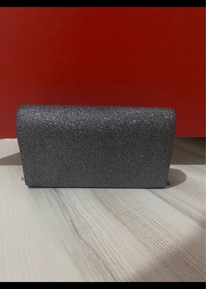 Gri Simli Çanta - Görsel 2