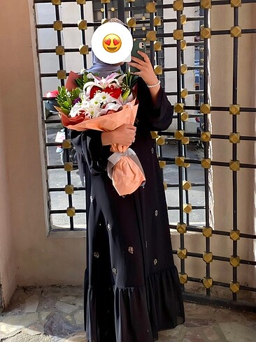 Diğer Taşlı Abaya