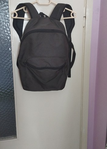 Minimalist Yeşil Siyah Kadın Sırt Çantası