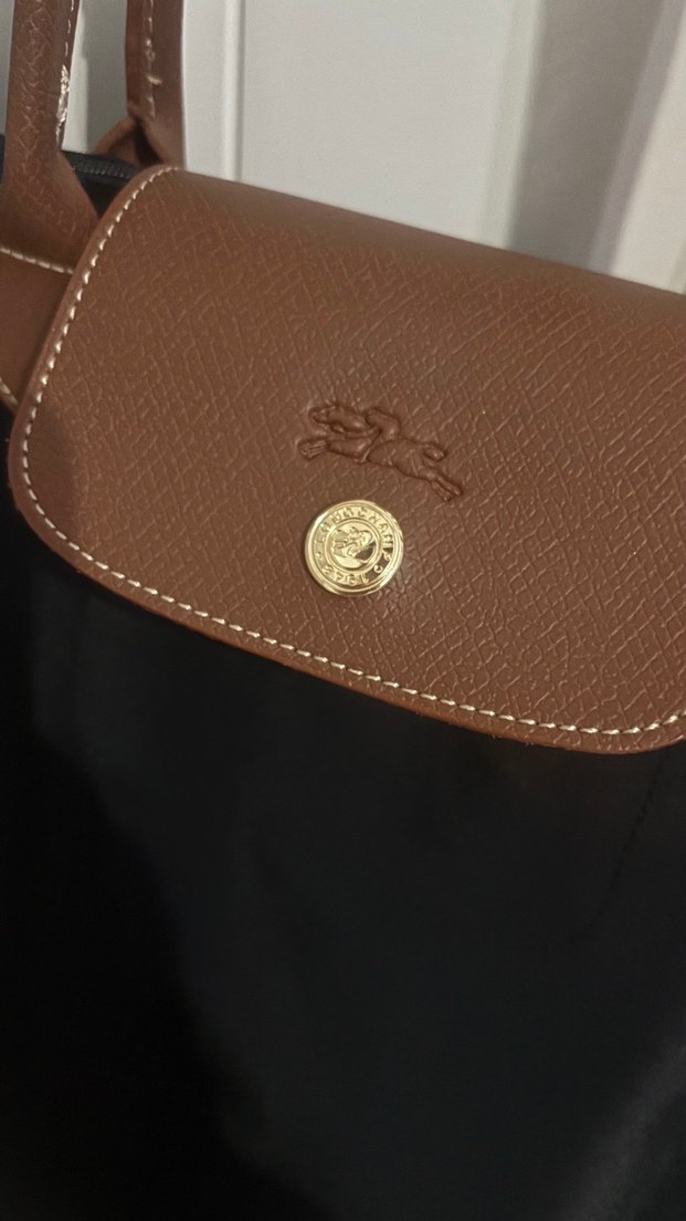 longchamp siyah kahve - Görsel 3