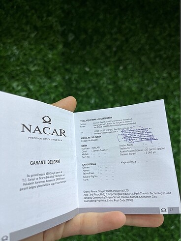 NACAR Bayan Kol Saati