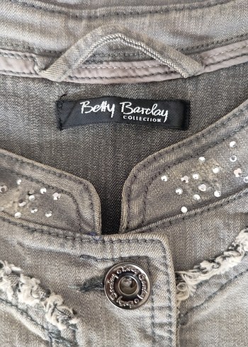 Betty Barclay Kadın Kot Ceket - Görsel 4