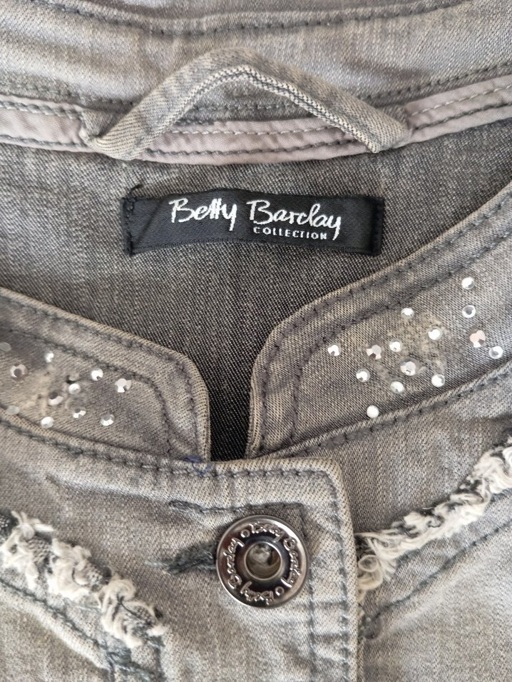 Betty Barclay Kadın Kot Ceket - Görsel 4