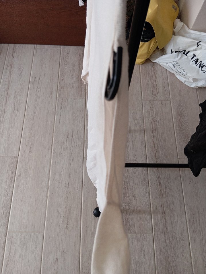 Massimo Dutti Koldan Yırtmaçlı Pamuklu Salaş Kadın L Beden Kazak - Görsel 3