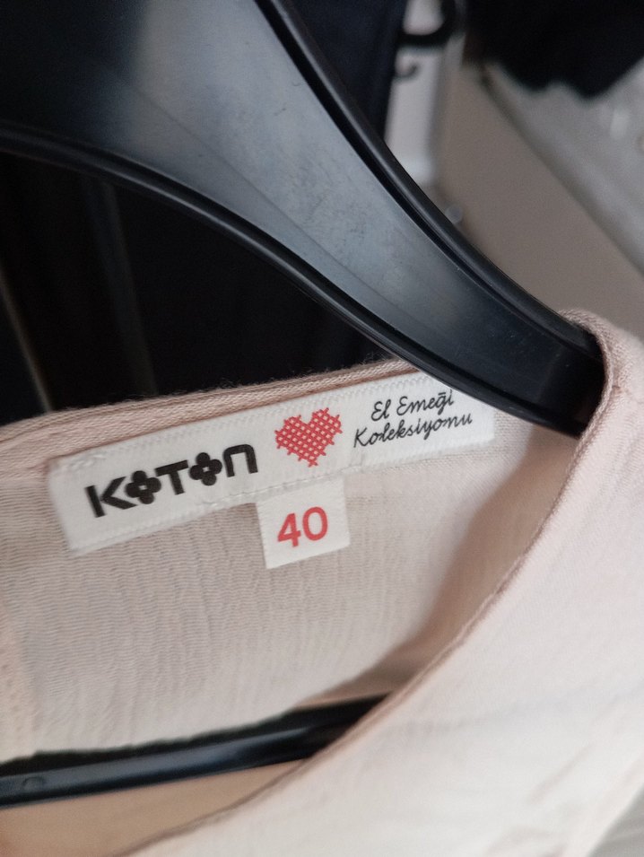 Koton El Emeği Koleksiyonu Bohem Çiçek Desenli Bluz 40 Beden - Görsel 3