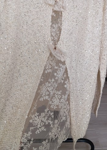 Nora.z Marka L Beden sırttan dekolteli Uzun Kollu Triko Kazak - Görsel 3