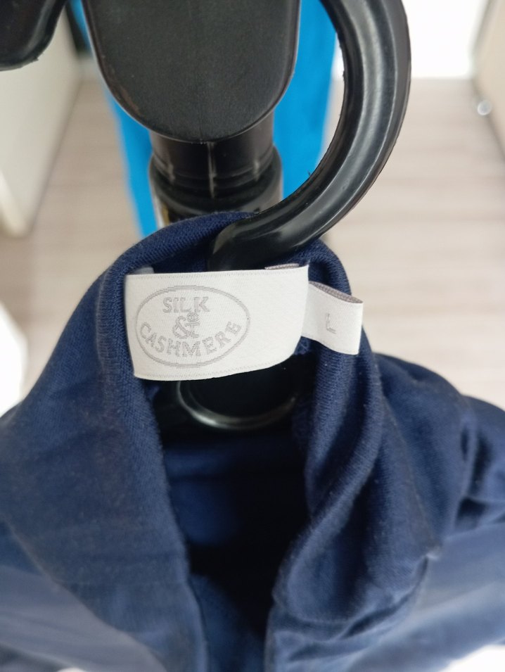 Silk n Cashmere %91 İpek Yarım Balıkçı Yaka - Görsel 3