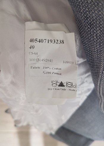 Beymen Ceket (Orjinal) 40 beden - Görsel 5