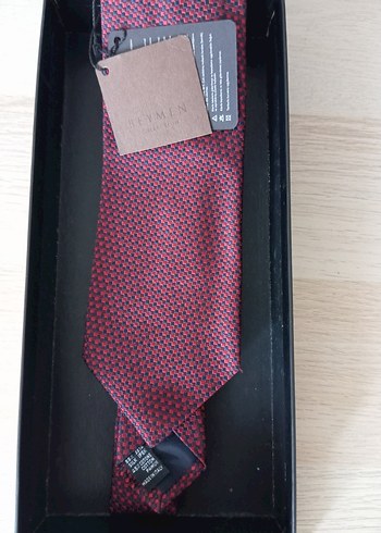 Beymen Etiketli Koyu Bordo Klasik Erkek Kravat - Görsel 3
