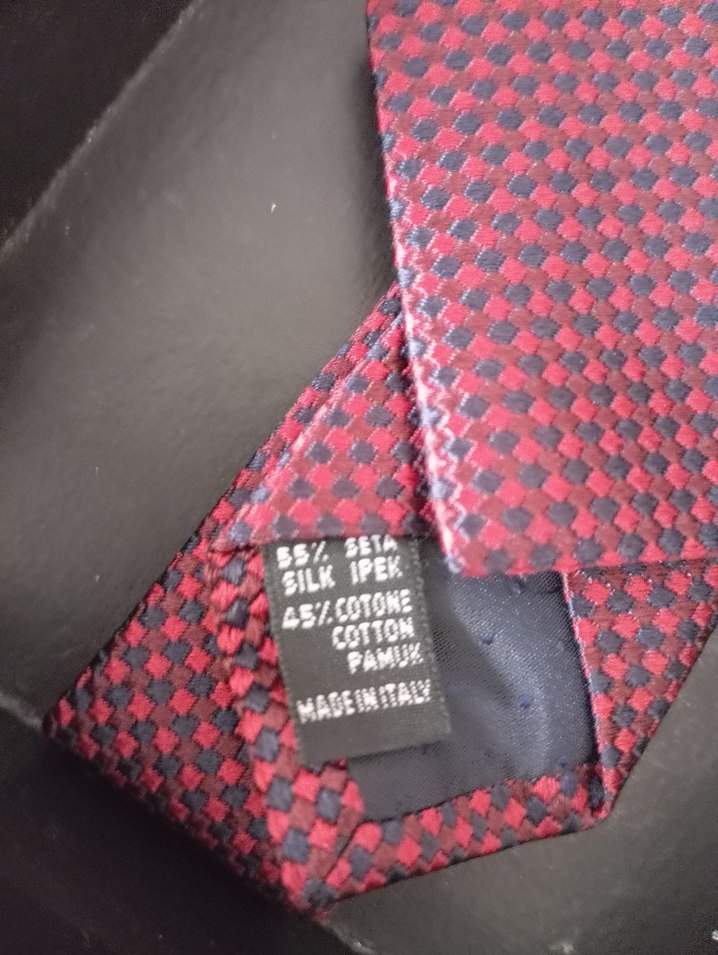 Beymen Etiketli Koyu Bordo Klasik Erkek Kravat - Görsel 4