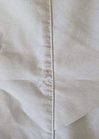 Kadın beyaz renk scrubs üstü - Görsel 5