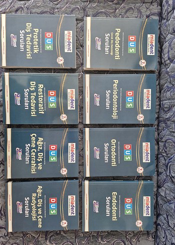 Miadent Klinik Bilimler soru kitabı serisi