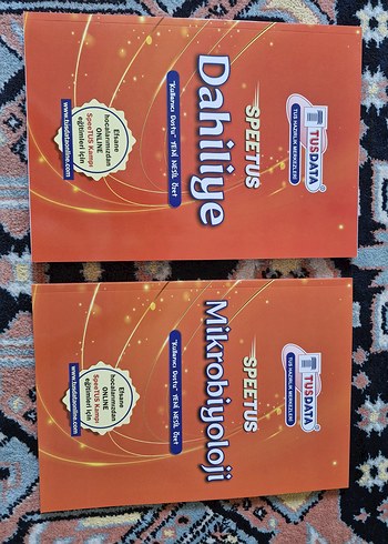 TUSDATA SPEETUS Dahiliye & Mikrobiyoloji Kitapları