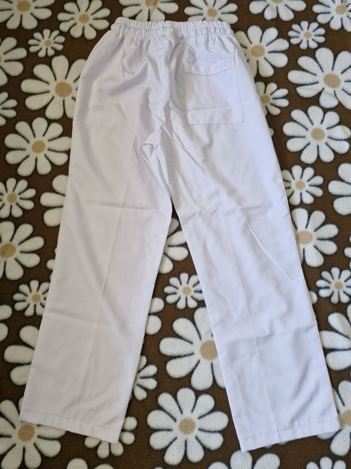 Beyaz Renk Kadın Scrubs Altı - Görsel 2