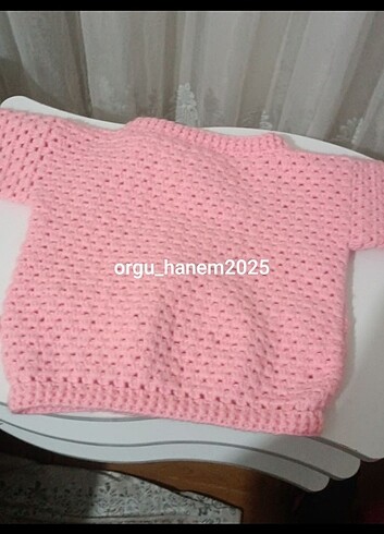 Bebek crop hırka