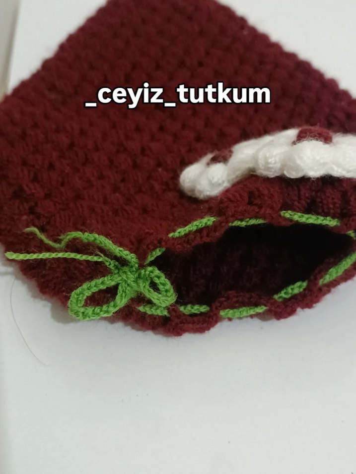 Çilek model kese lif - Görsel 4