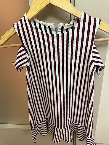 Zara marka 7 yaş kız çocuk elbise