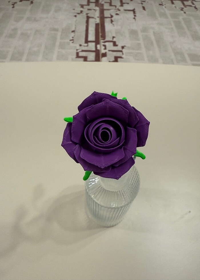 Anneler gününe özel mor gül - Görsel 2