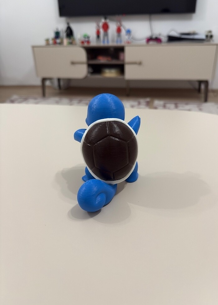 Squirtle figürü 10 cm - Görsel 3