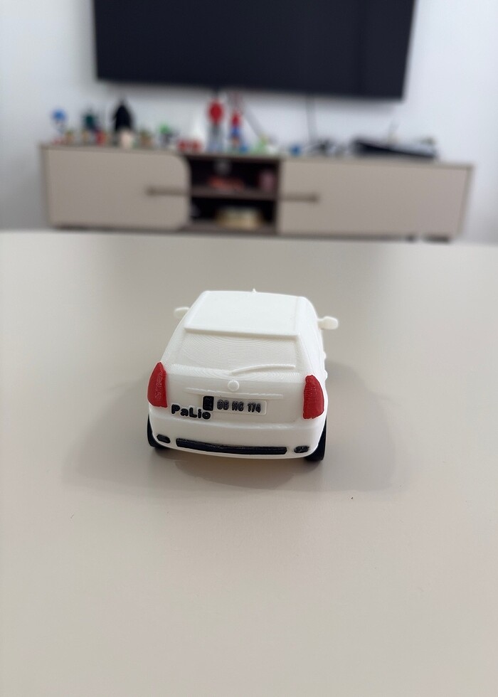 Fiat palio 15 cm uzunluğunda oynar tekerlekli - Görsel 4