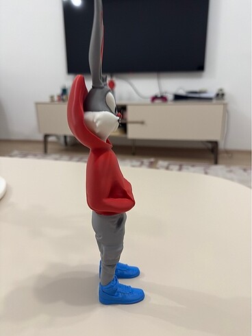 Urban bugs bunny figürü 27 cm - Görsel 2